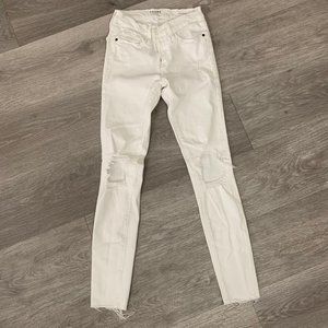Frame White Skinny Jean